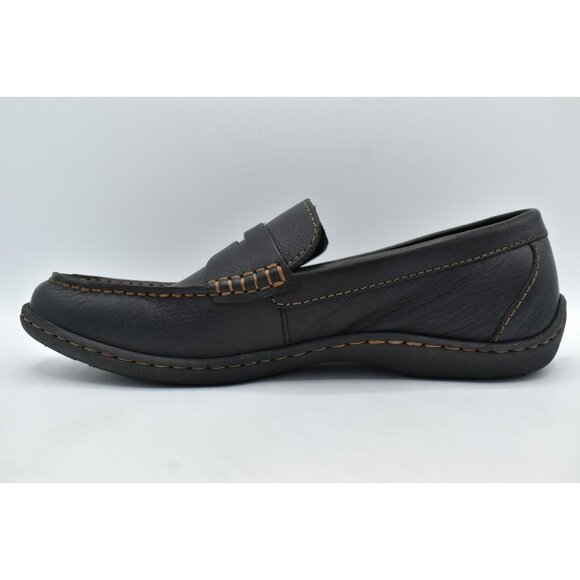 Born Mens Size 13 Simon III Black Full Grain Leather Slip On Loafers Shoes main image 5